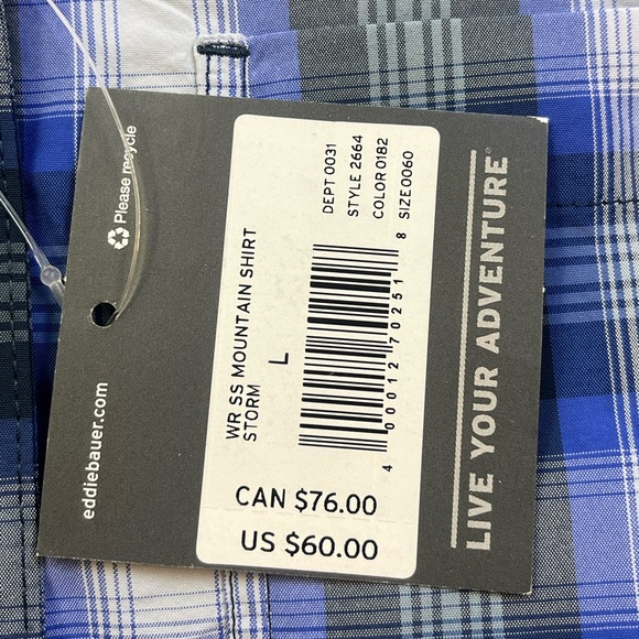 Eddie Bauer Women’s mountain Shirt R117-3 - Picture 2 of 6